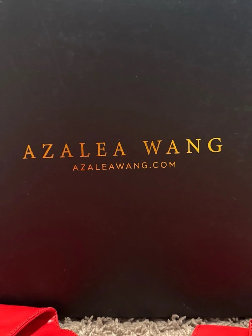 Azalea Wang Matty-Red Over-the-Knee Women’s Boots